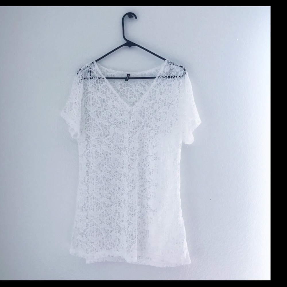 Pretty Little Thing Embroidered Swim coverup